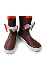 東方project   紅魔城伝説　藤原妹紅　コスプレ靴・ブーツ